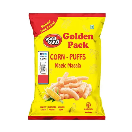 Hully Gully Snacks Corn Puff Magic Masala